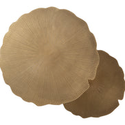 Mavro Accent Table Brass