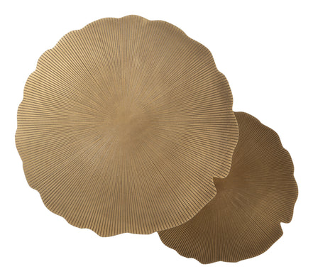 Mavro Accent Table Brass