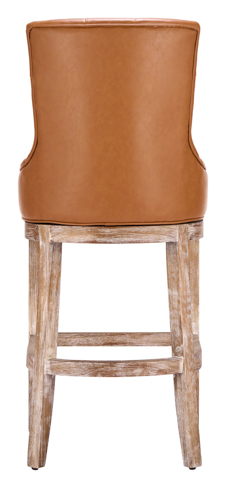 Nuby Swivel Barstool Brown