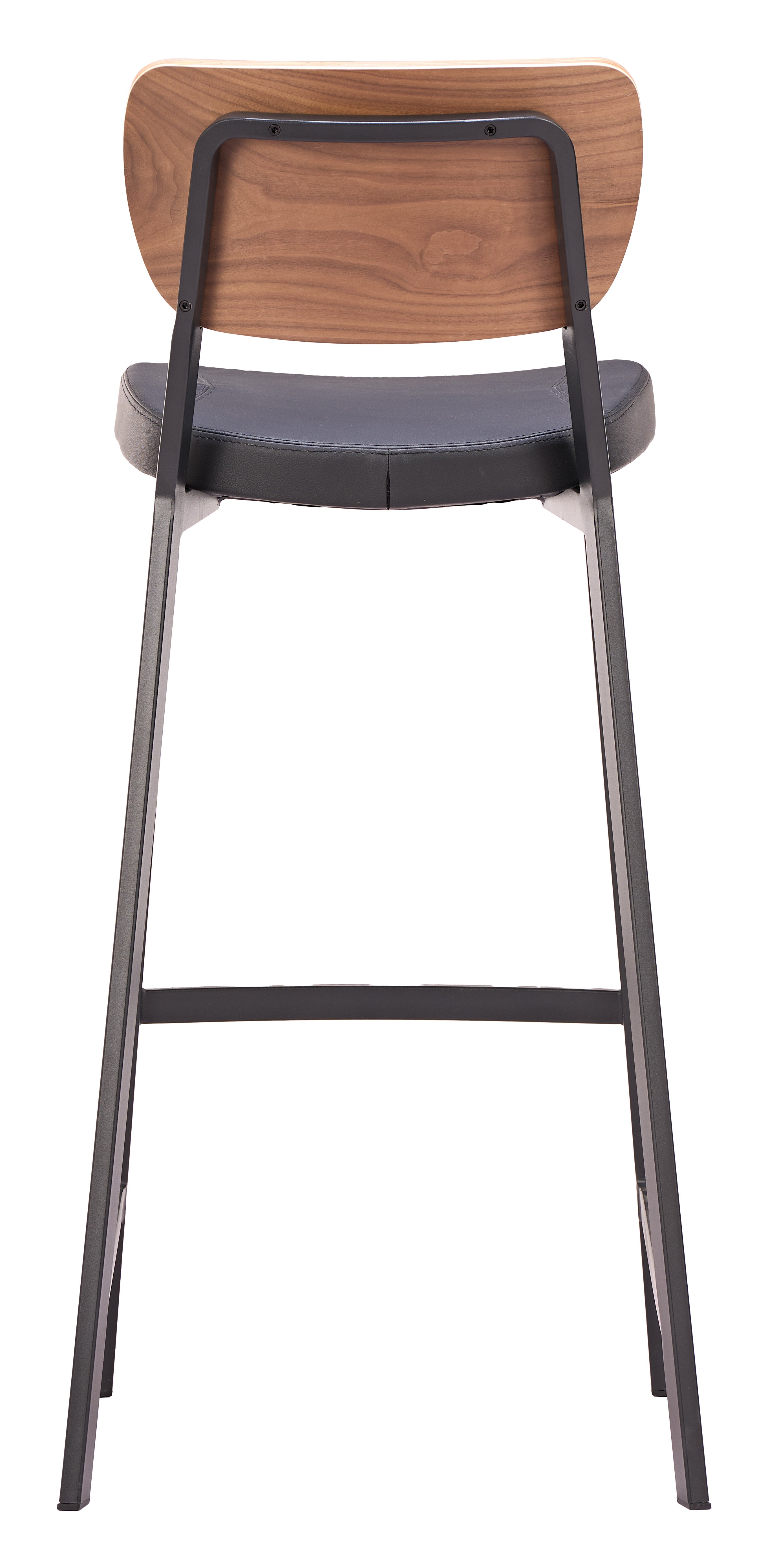 Ardenne Barstool (Set of 2) Black & Brown