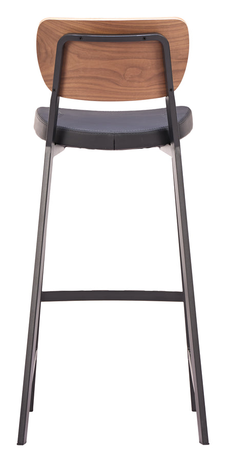 Ardenne Barstool (Set of 2) Black & Brown