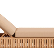Sakina Chaise Lounge Brown