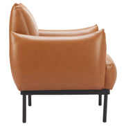 Sekil Accent Chair Brown