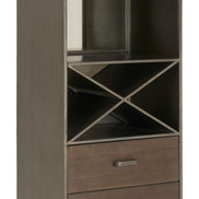 Hole Bar Cabinet Bronze