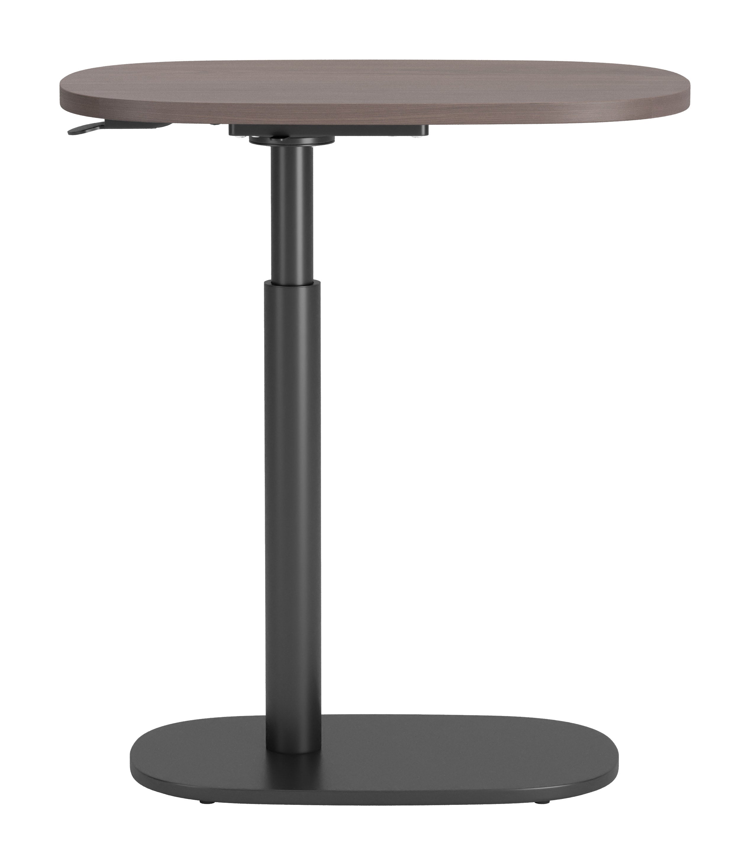 Buddy Adjustable Rotating Side Table Gray