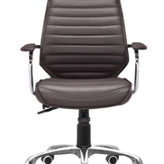 Enterprise Low Back Office Chair Espresso