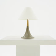 Nunez Modern Concrete & Oak Table Lamp - image 2