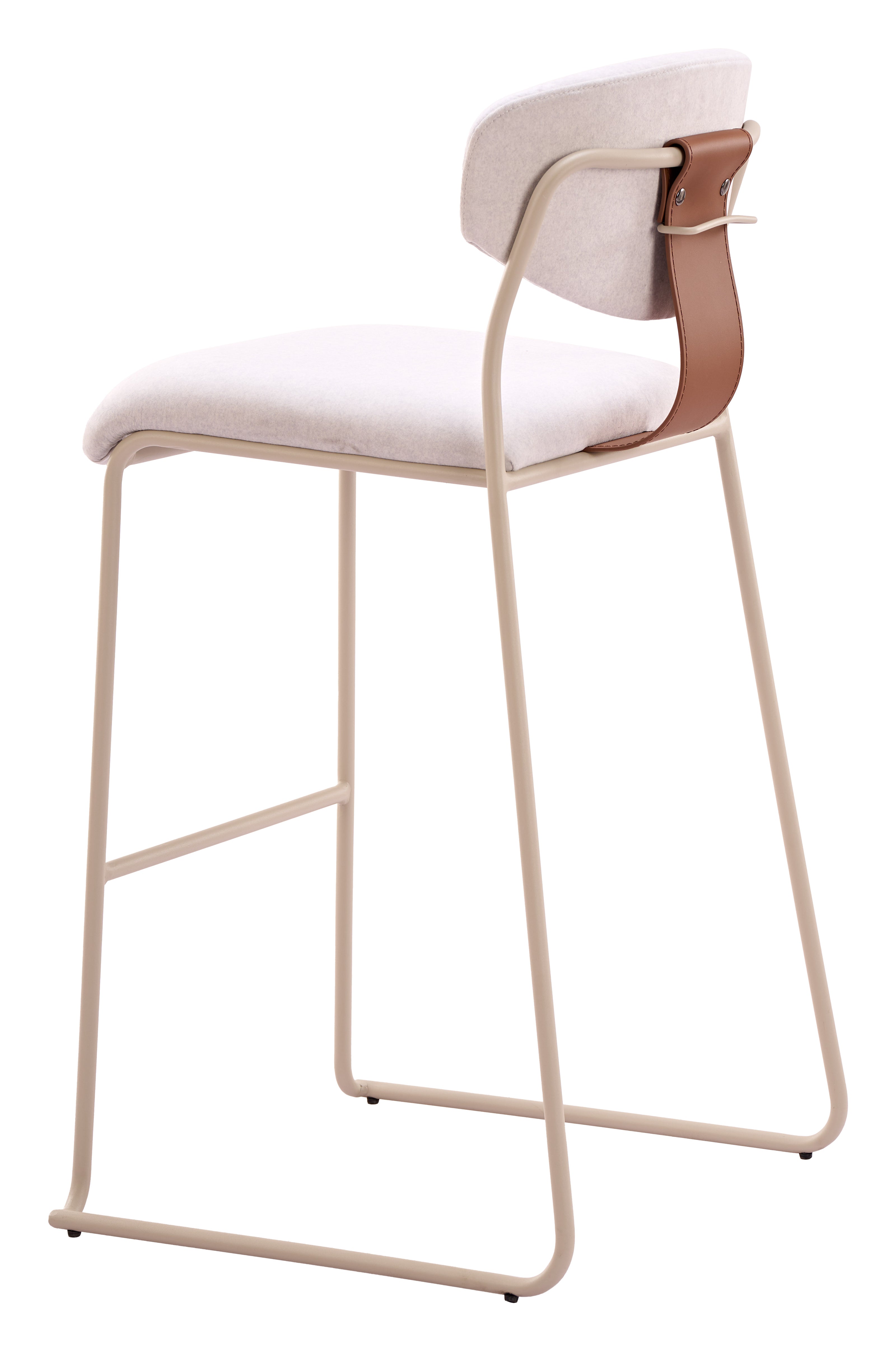 Meadow Barstool (Set of 4) Cloud White