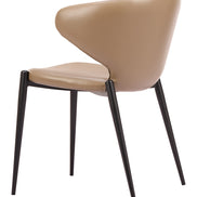 Lino Dining Chair (Set of 2) Taupe