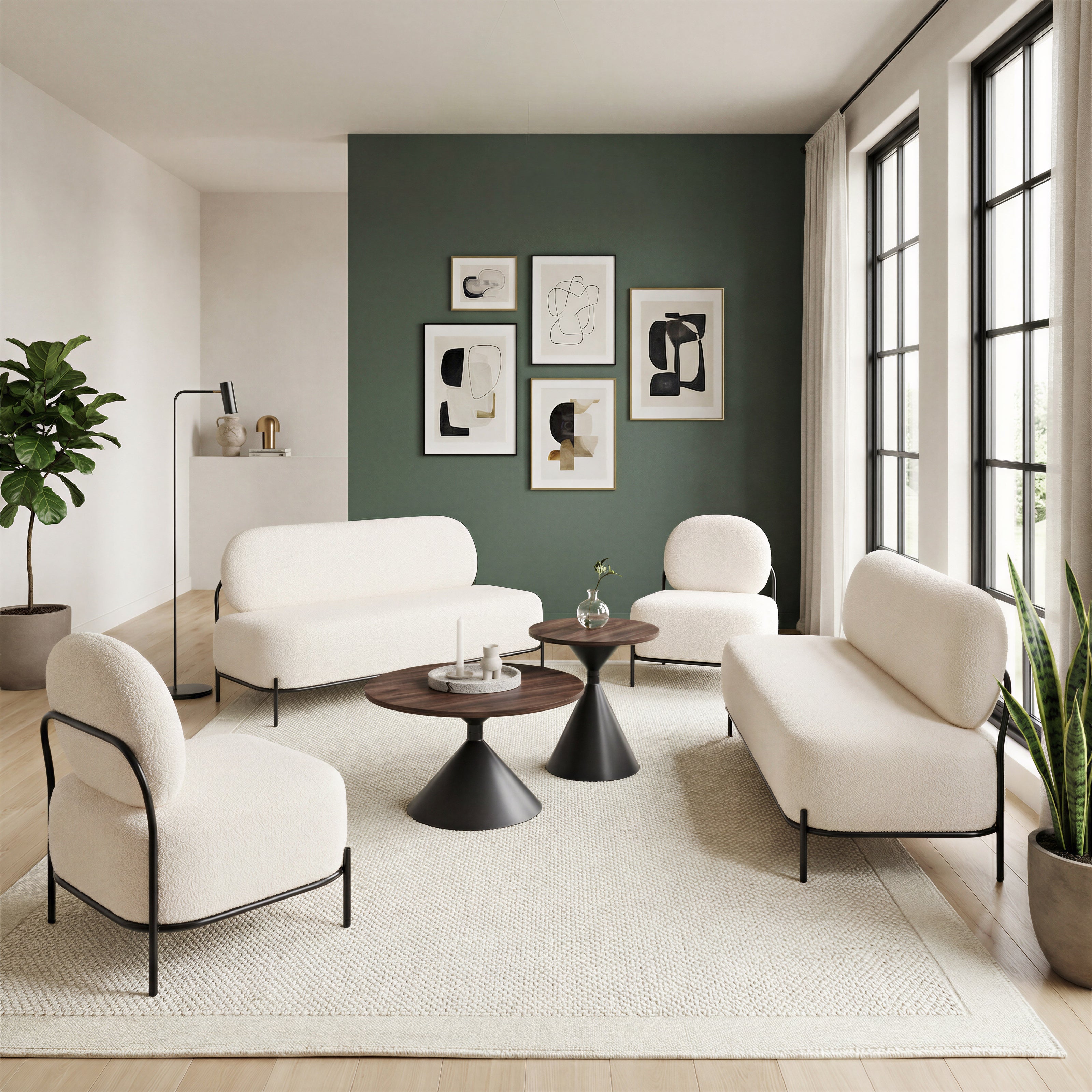 Arendal Accent Chair Vanilla