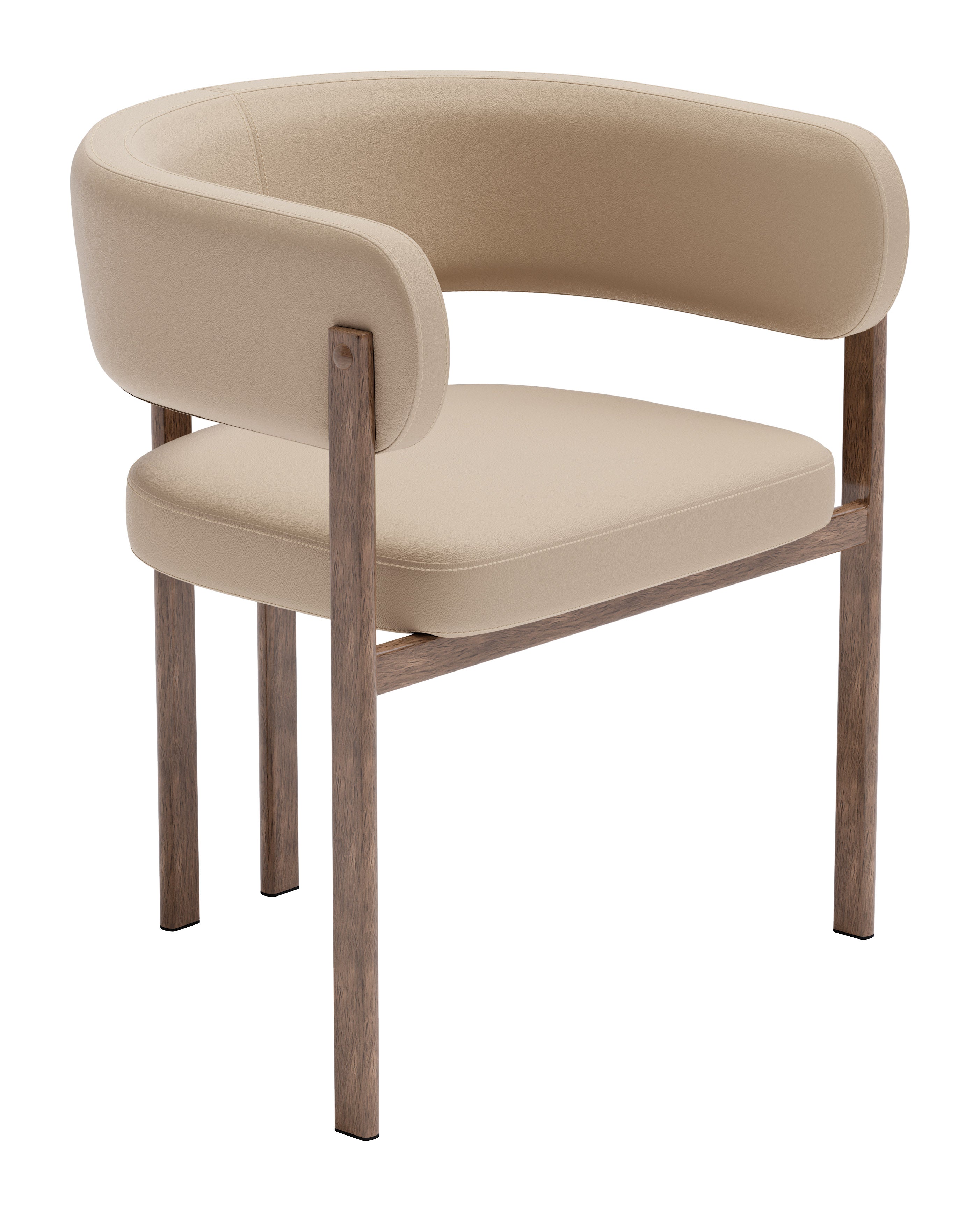 Ruge Dining Chair (Set of 2) Beige