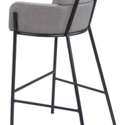 Bremor Barstool Slate Gray