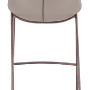 Magnus Barstool (Set of 2) Brown & Walnut