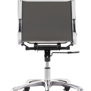Lider Plus Armless Office Chair Gray