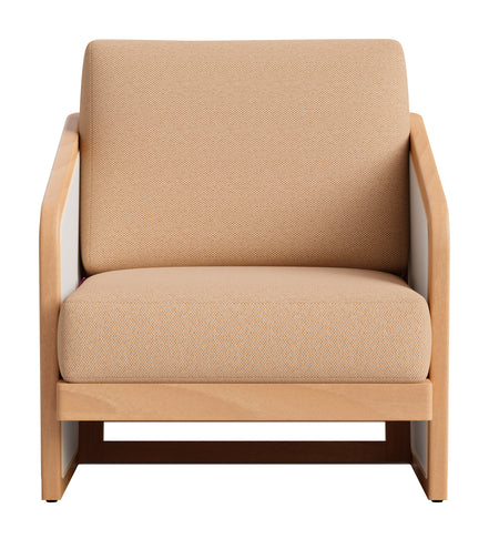 Sakina Lounge Chair Brown
