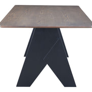 Lisse Rectangular Dining Table Espresso