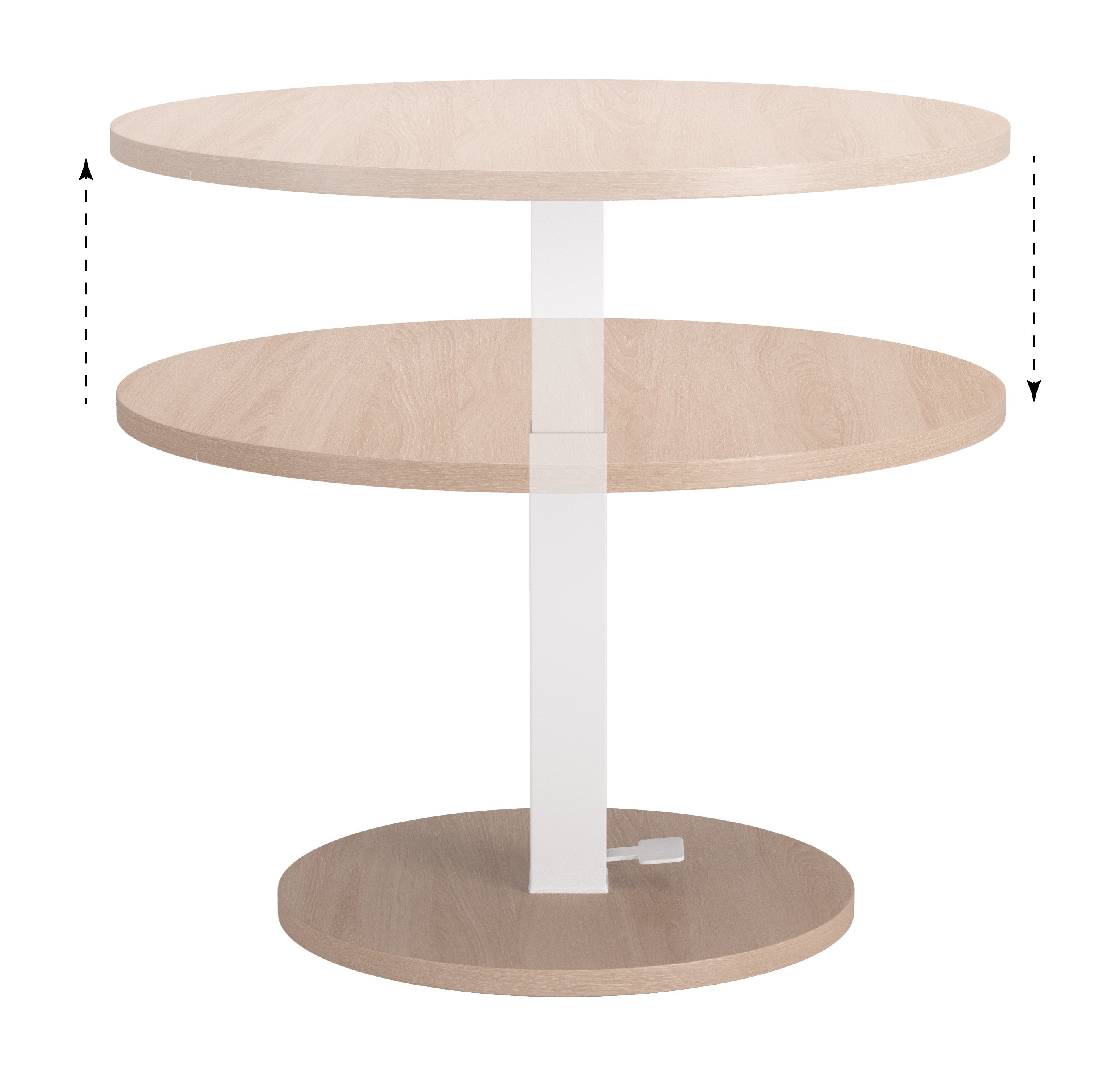 Hawley Adjustable Dining Table Natural