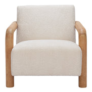 Subliem Accent Chair Cotton White