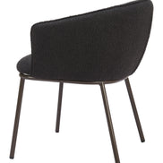 Essen Dining Chair Black & Bronze