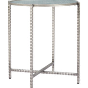Vetro Side Table Silver