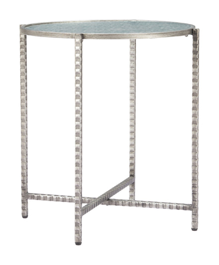 Vetro Side Table Silver