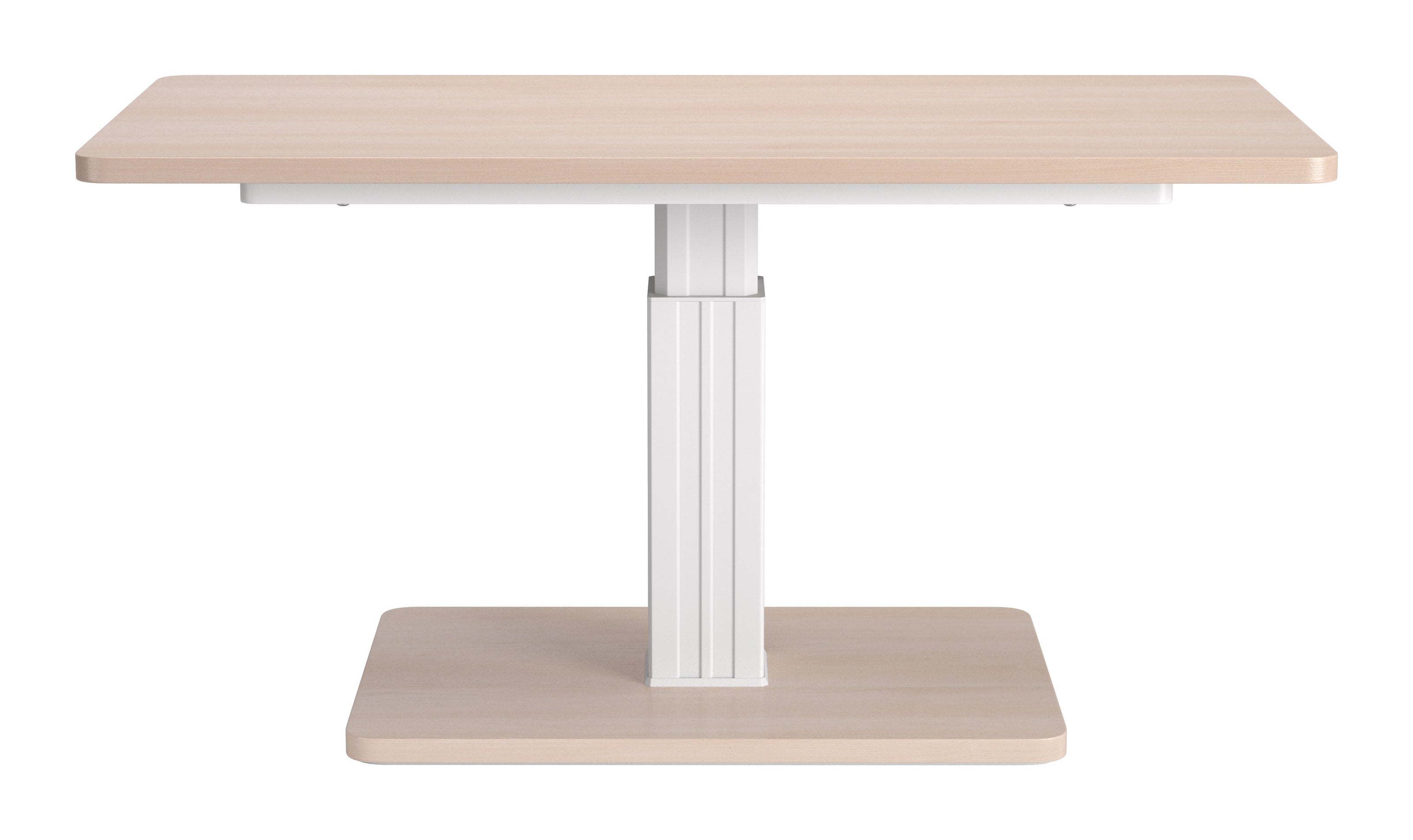 Brule Adjustable Dining Table Natural
