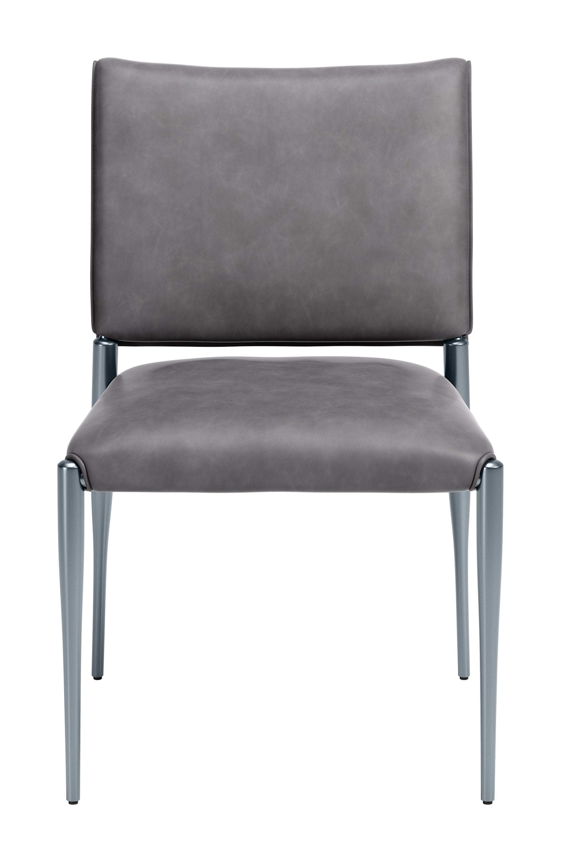 Freesia Dining Chair (Set of 2) Charcoal Gray