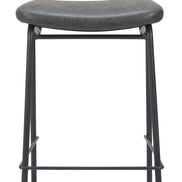 Charon Barstool (Set of 2) Vintage Black
