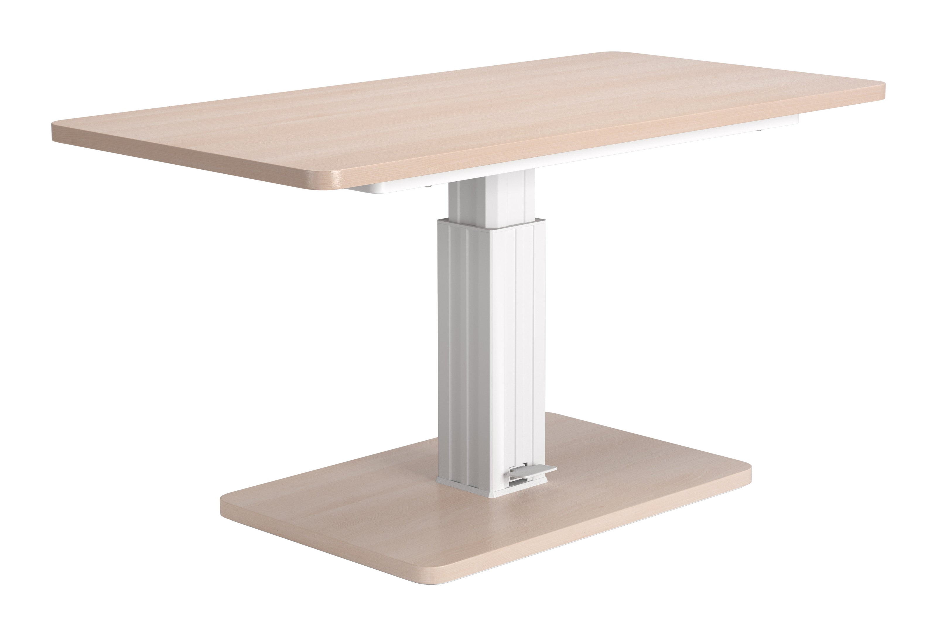 Brule Adjustable Dining Table Natural