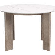 Oceanveil Round Dining Table White