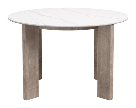 Oceanveil Round Dining Table White