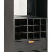 Magara Bar Cabinet Black