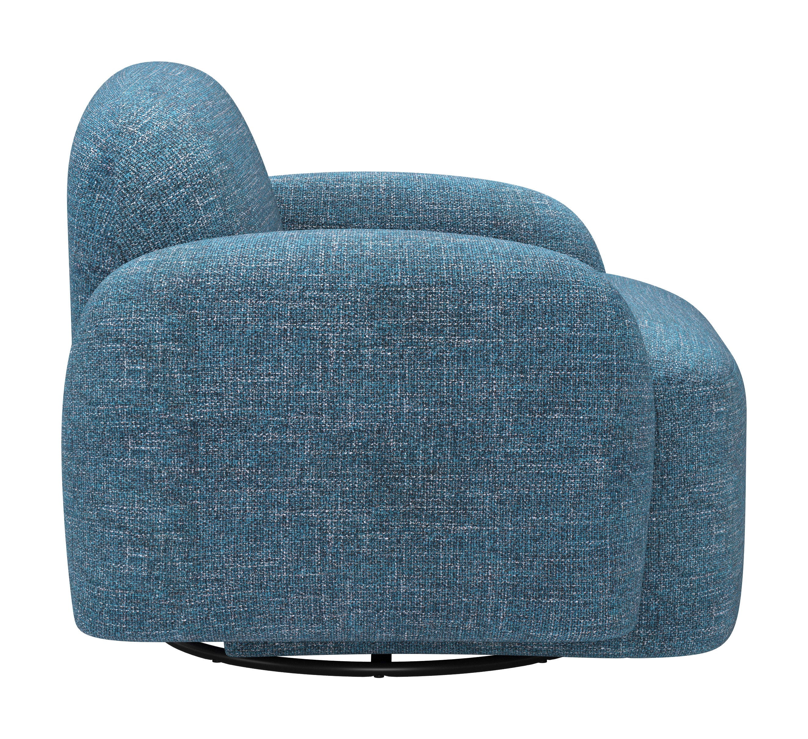 Cleo Swivel Chair Blue