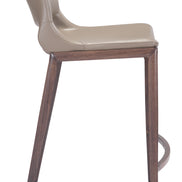 Ace Counter Stool (Set of 2) Brown & Walnut