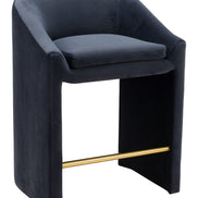 Emas Counter Stool Midnight Gray