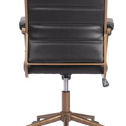 Auction Office Chair Vintage Black
