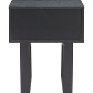Gus Nightstand Black