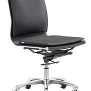 Lider Plus Armless Office Chair Black