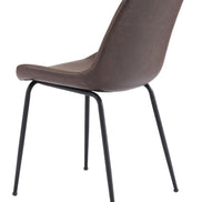 Byron Dining Chair (Set of 2) Brown
