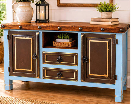Veria Brown Blue