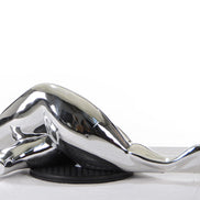 SZ0228 Modern Silver Napping Lady Sculpture - image 2