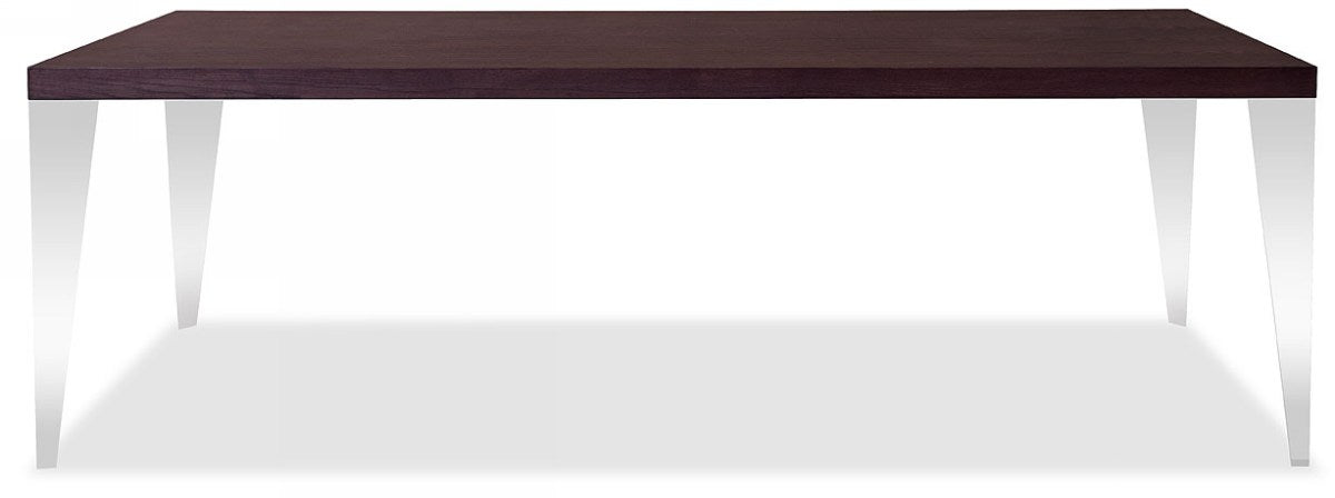 Daytona Modern Brown Oak Rectangle Dining Table - image 2