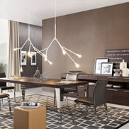 Daytona Modern Brown Oak Rectangle Dining Table