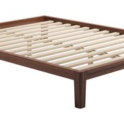 Luum Queen Platform Bed Frame Walnut