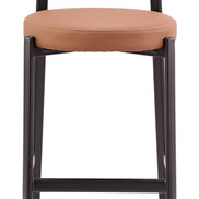 Prairie Barstool (Set of 2) Brown