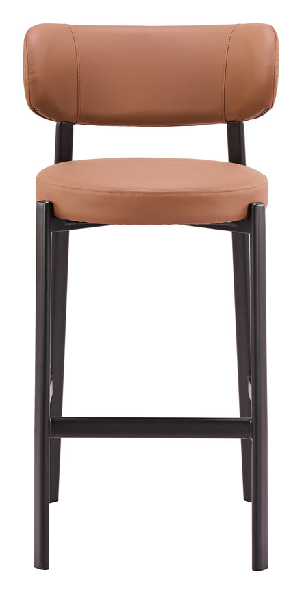 Prairie Barstool (Set of 2) Brown