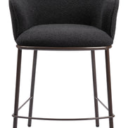 Essen Counter Stool Black & Bronze