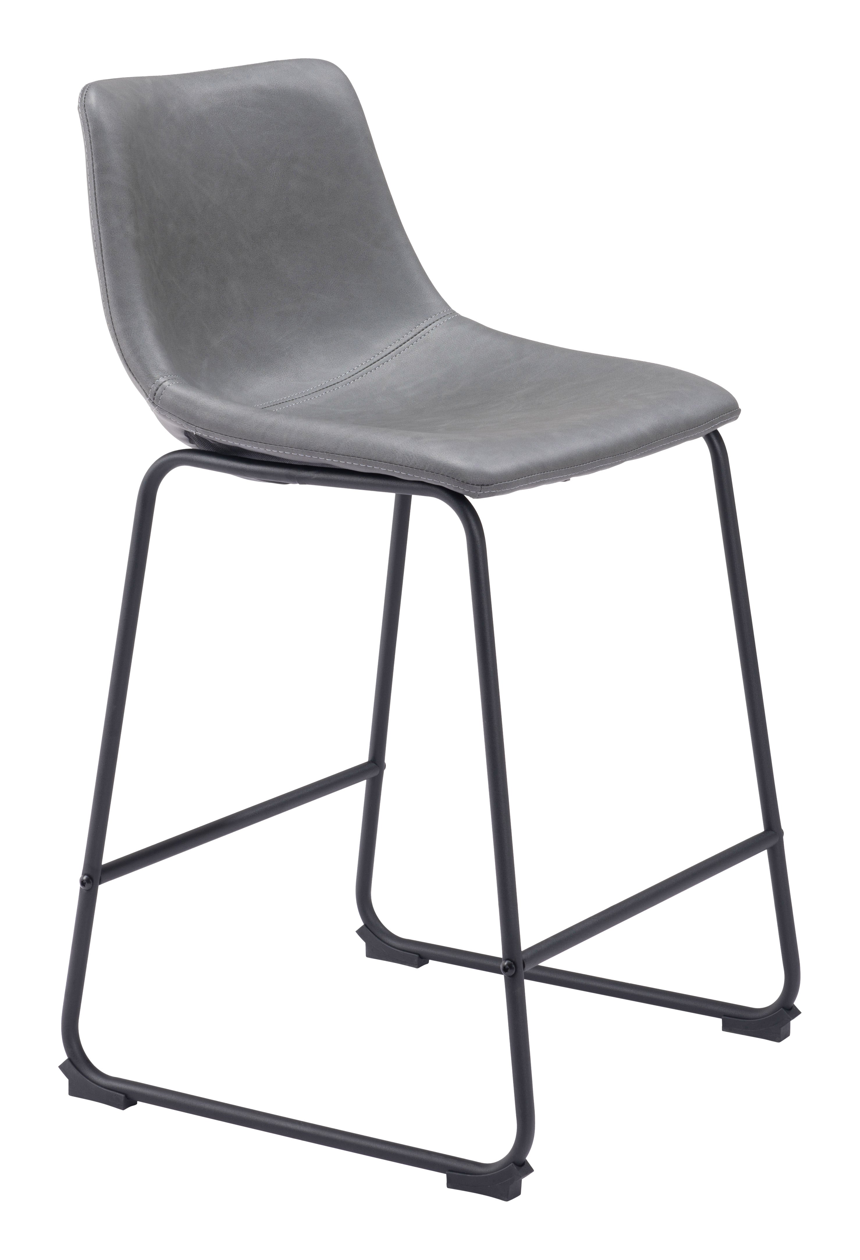 Smart Counter Stool (Set of 2) Charcoal