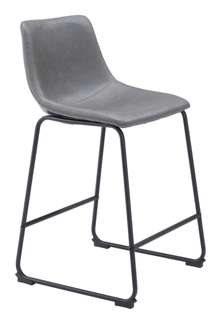 Smart Counter Stool (Set of 2) Charcoal