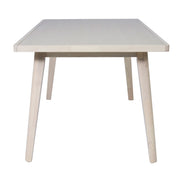 Roms Dining Table Whitewashed